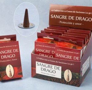 Incienso Cono Sangre de Dragón (Sanación, Protección y Amor)