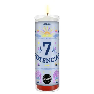 Velón Básico – 7 Potencias 7 Colores