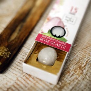 Incienso Piedras Preciosas Cuarzo Rosa – Amor