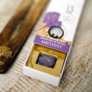 Incienso piedras preciosas amatista – Curación