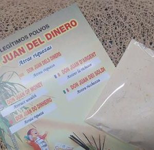 Legítimos Polvos Don Juan del Dinero (Para atraer dinero, riqueza y prosperidad)