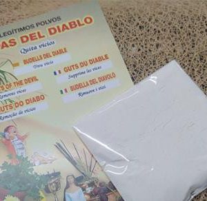 Legítimos Polvos Tripas del Diablo (Para alejarse de los vicios y malos hábitos)