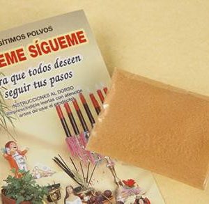 Legítimos Polvos Sígueme Sígueme (Para que la persona deseada te piense y te siga)