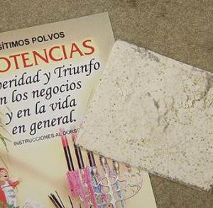 Legítimos Polvos de las 7 potencias (Para mejorar ventas comerciales y aumentar las buenas vibraciones)