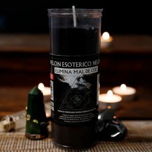 Velón Esotérico – Negro (Elimina el Mal de Ojo)