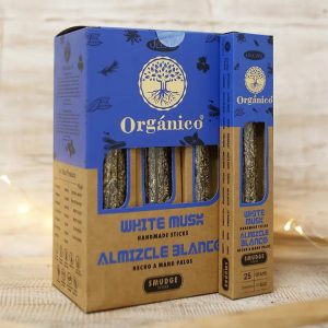 Incienso Orgánico Ullas – Almizcle Blanco
