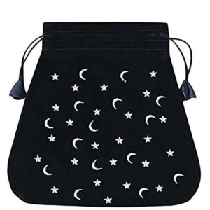 Bolsa Tarot Estrellas y Lunas – Lo Scarabeo – Negra