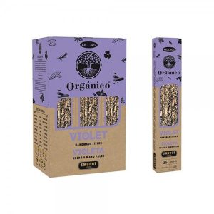 Incienso Orgánico Ullas – Violeta