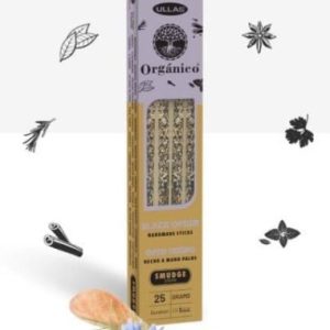 Incienso Orgánico Ullas – Black Opium (Opio Negro)