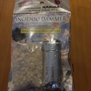 Incienso Dammer con Carbón