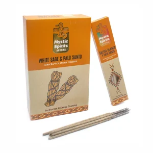 Incienso Salvia Blanca y Palo Santo